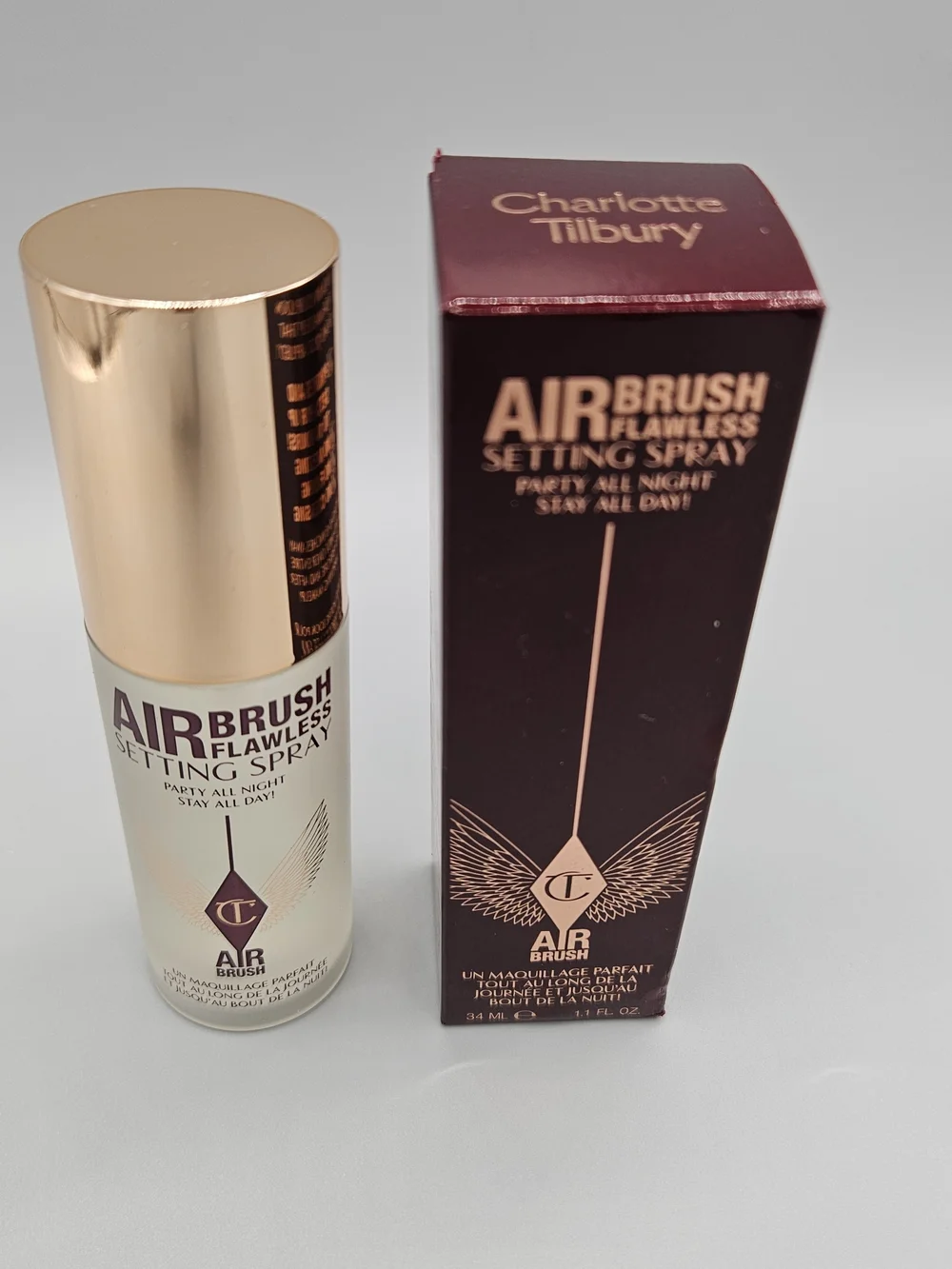 Charlotte Tilbury Airbrush Flawless Setting Spray 1.1oz NEW
